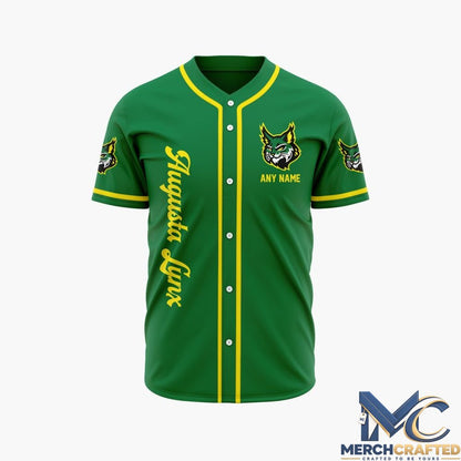 Augusta Lynx Personalized Baseball Jersey