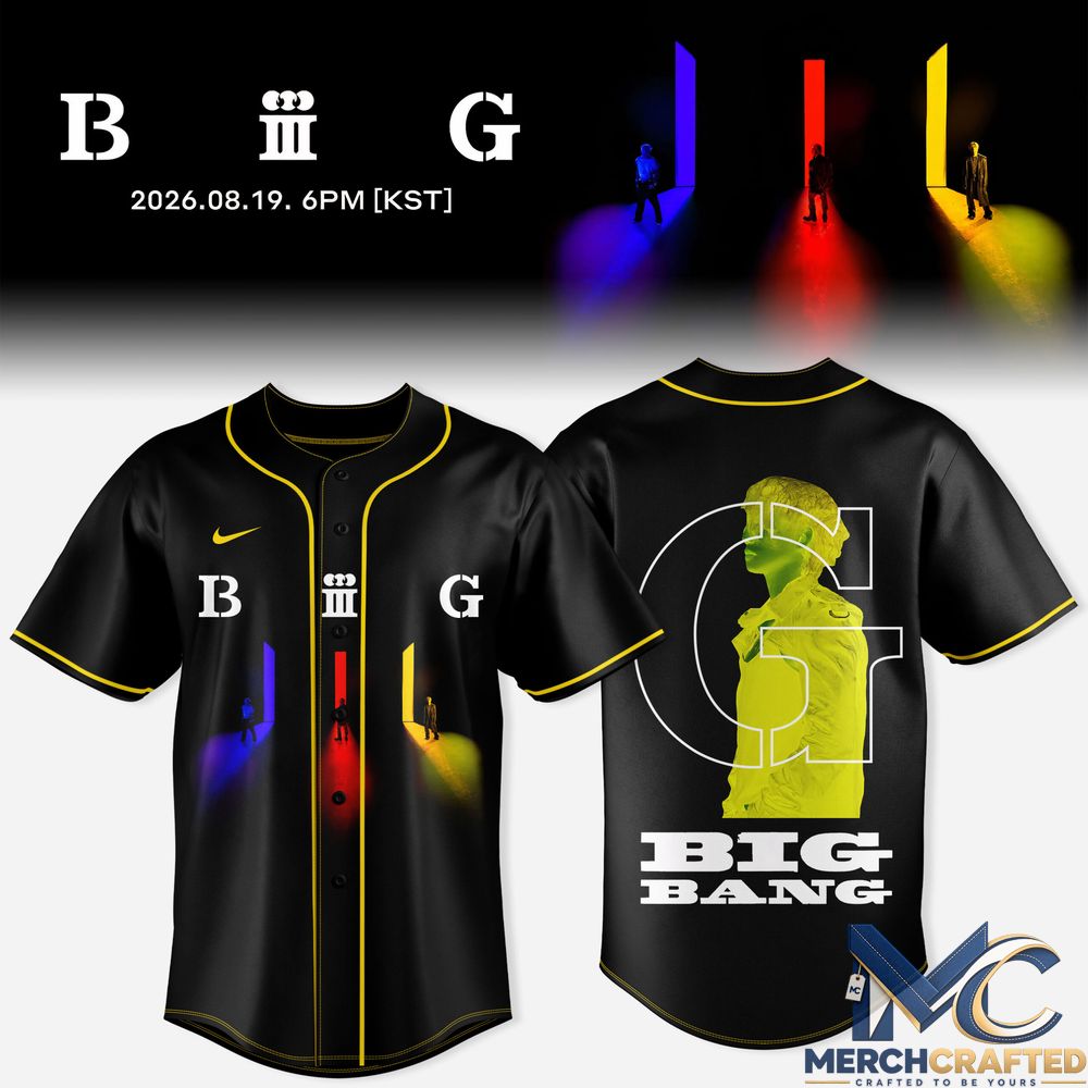 BIGBANG 20th Anniversary Edition Baseball Jersey