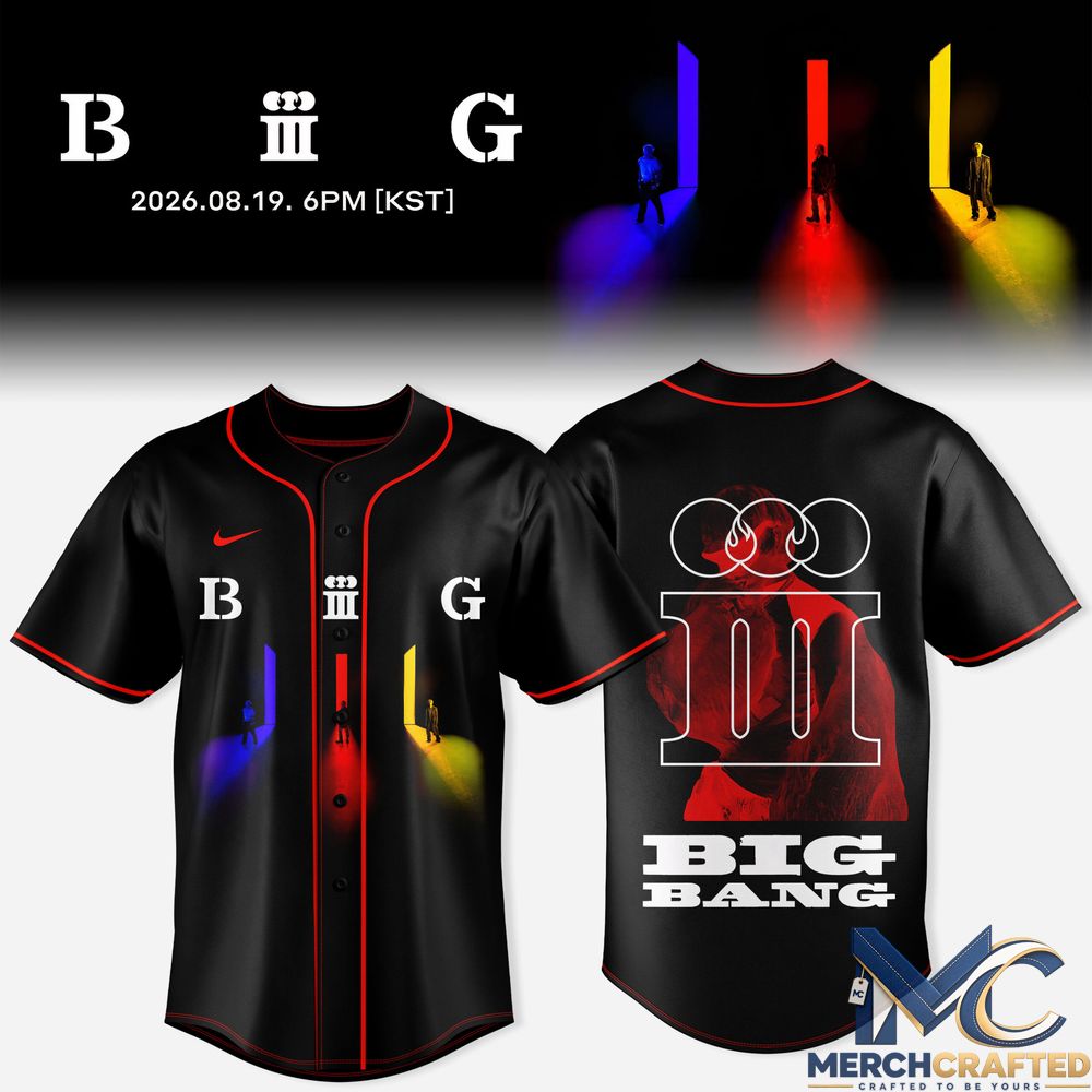BIGBANG 20th Anniversary Edition Baseball Jersey