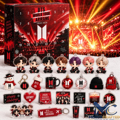 BTS Arirang World Tour Xmas 2026 Limited Edition Advent Calendar  24 Days of BTS Surprises