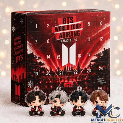 BTS Arirang World Tour Xmas 2026 Limited Edition Advent Calendar  24 Days of BTS Surprises