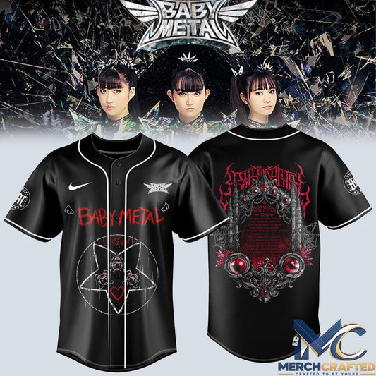 Babymetal World Tour 2026 - US Tour Baseball Jersey