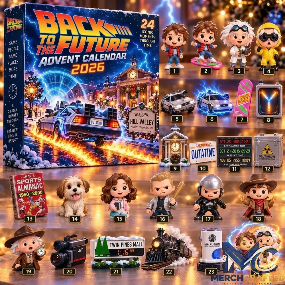 Back to the Future Advent Calendar 2026 - 24 Collectible Charms