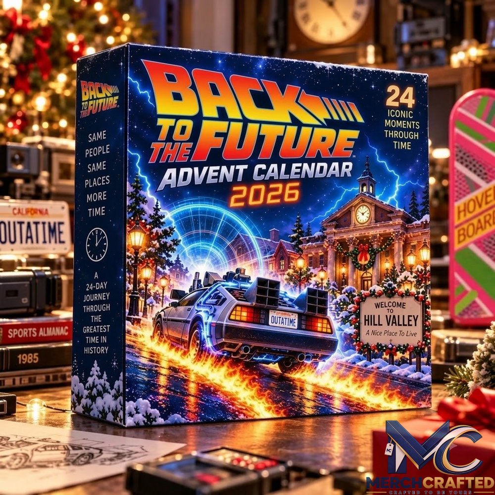 Back to the Future Advent Calendar 2026 - 24 Collectible Charms
