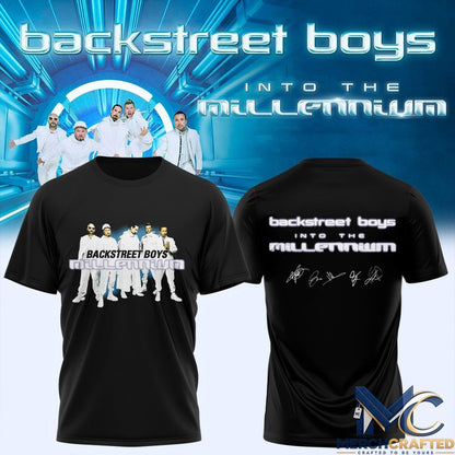Backstreet Boys Into The Millennium 2026 T-Shirt Band Concert Tour Merch Tee
