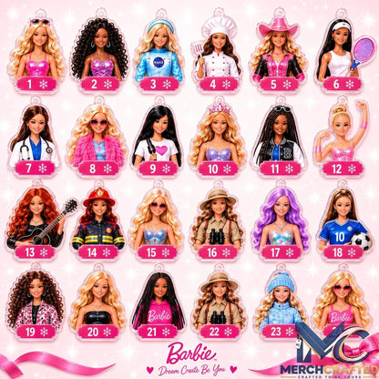 Barbie 2026 Limited Edition Advent Calendar  24 Collectible Charm Countdown