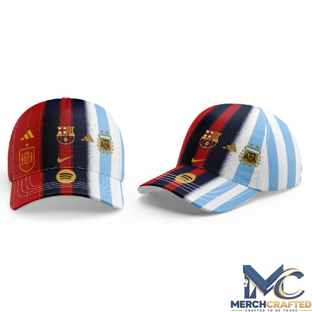 Barcelona Argentina Messi Special Edition Soccer Cap