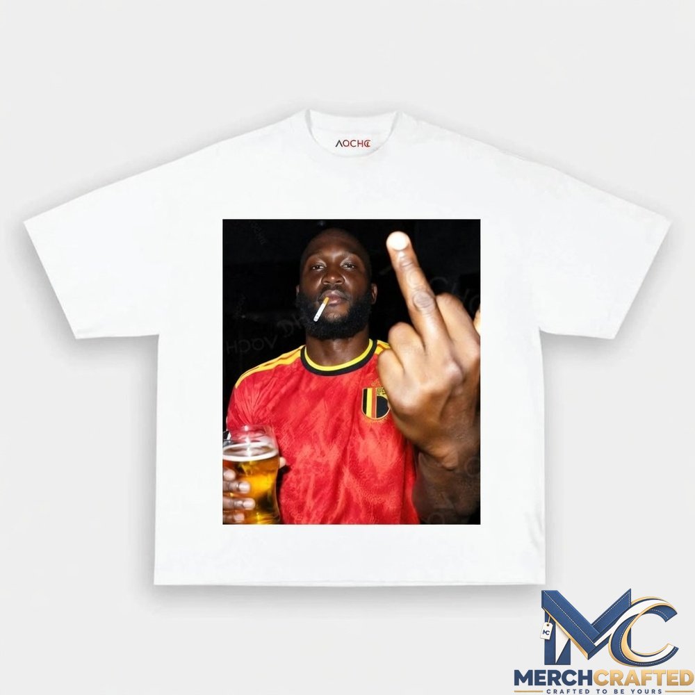Belgium Football Team Lukaku Drunk Tee