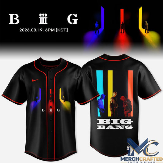 BigBang BiiiG 20th Anniversary Baseball Jersey