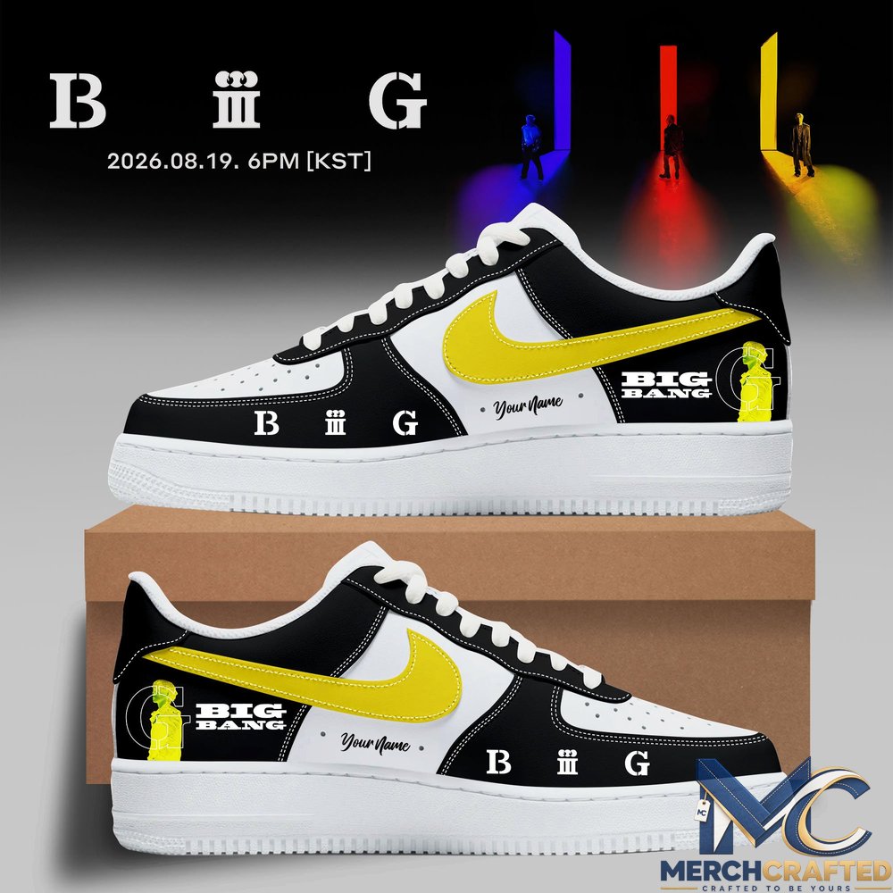 BigBang BiiiG 20th Anniversary Premium AF1 Sneakers
