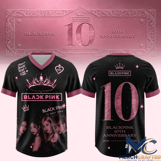 Blackpink 10th Anniversary Football Jersey