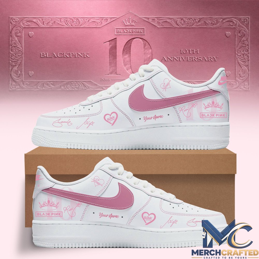 Blackpink 10th Anniversary Premium AF1 Sneakers