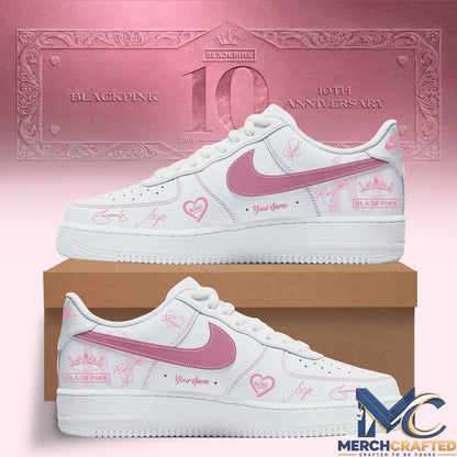 Blackpink 10th Anniversary Premium AF1 Sneakers