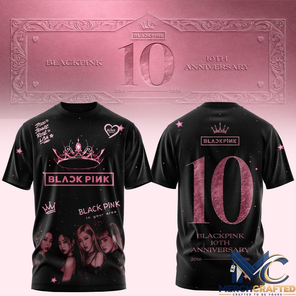 Blackpink 10th Anniversary Special T-Shirt