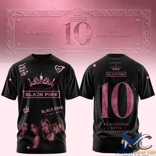Blackpink 10th Anniversary Special T-Shirt