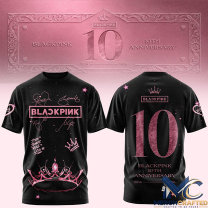 Blackpink 10th Anniversary Special T-Shirt
