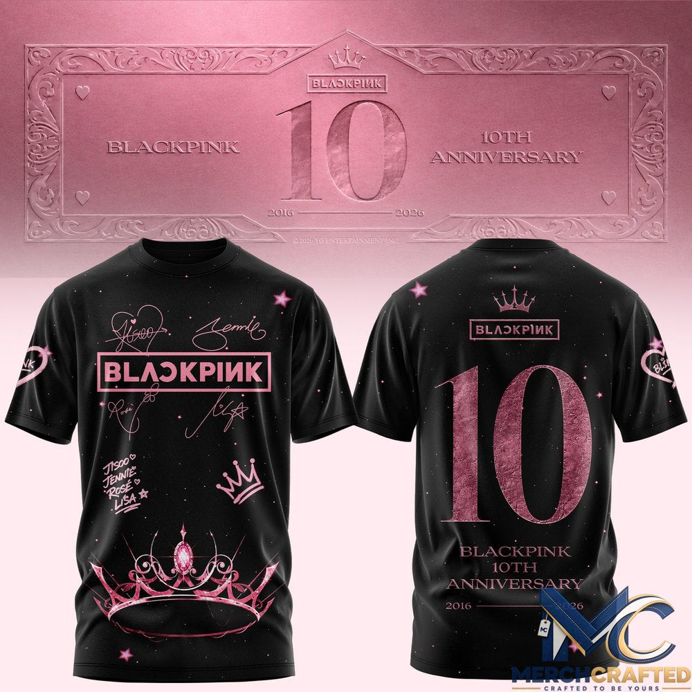Blackpink 10th Anniversary T-Shirt