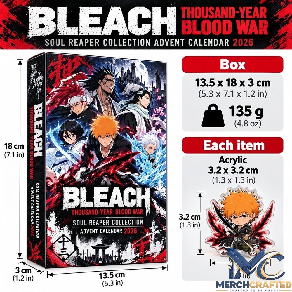 Bleach Thousand Year Blood War Advent Calendar