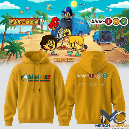 Blink 182 Pac Man Graphic Hoodie