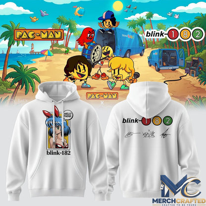 Blink 182 Pac Man Graphic Hoodie