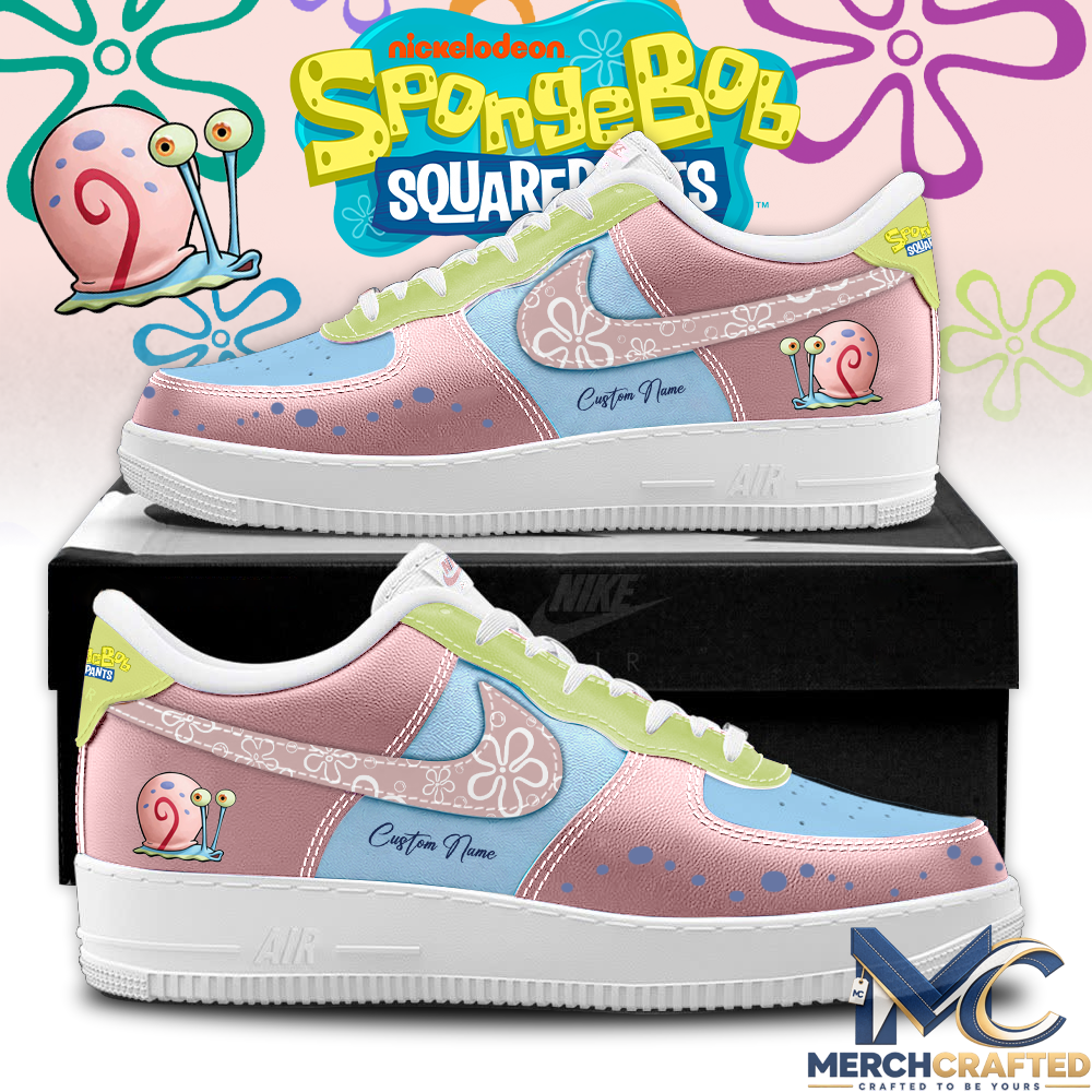 Bob Spongebob SquarePants Patrick Star Personalized Air Force 1