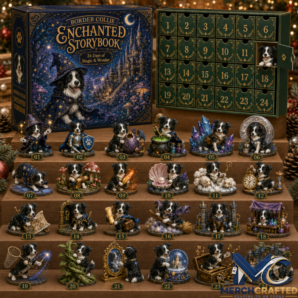 Border Collie Enchanted Storybook Advent Calendar