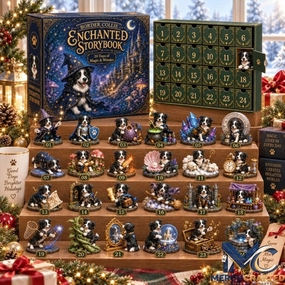 Border Collie Enchanted Storybook Advent Calendar