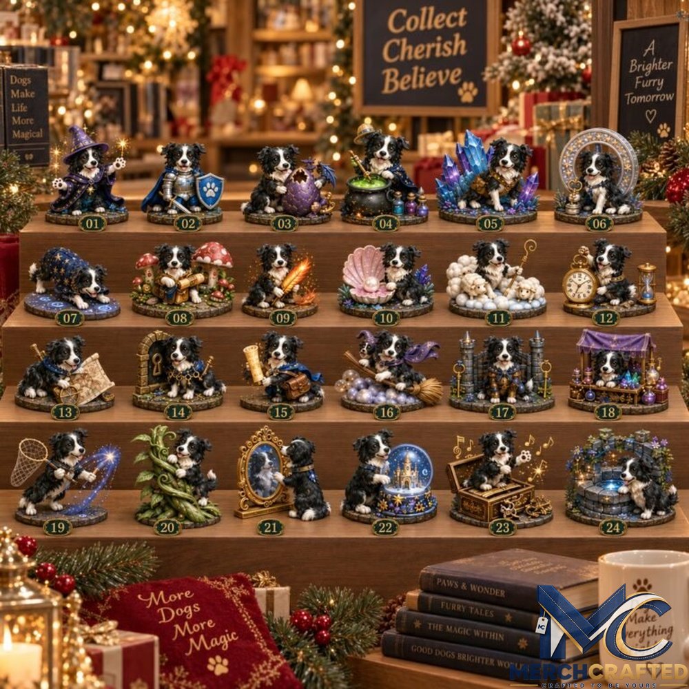 Border Collie Enchanted Storybook Advent Calendar