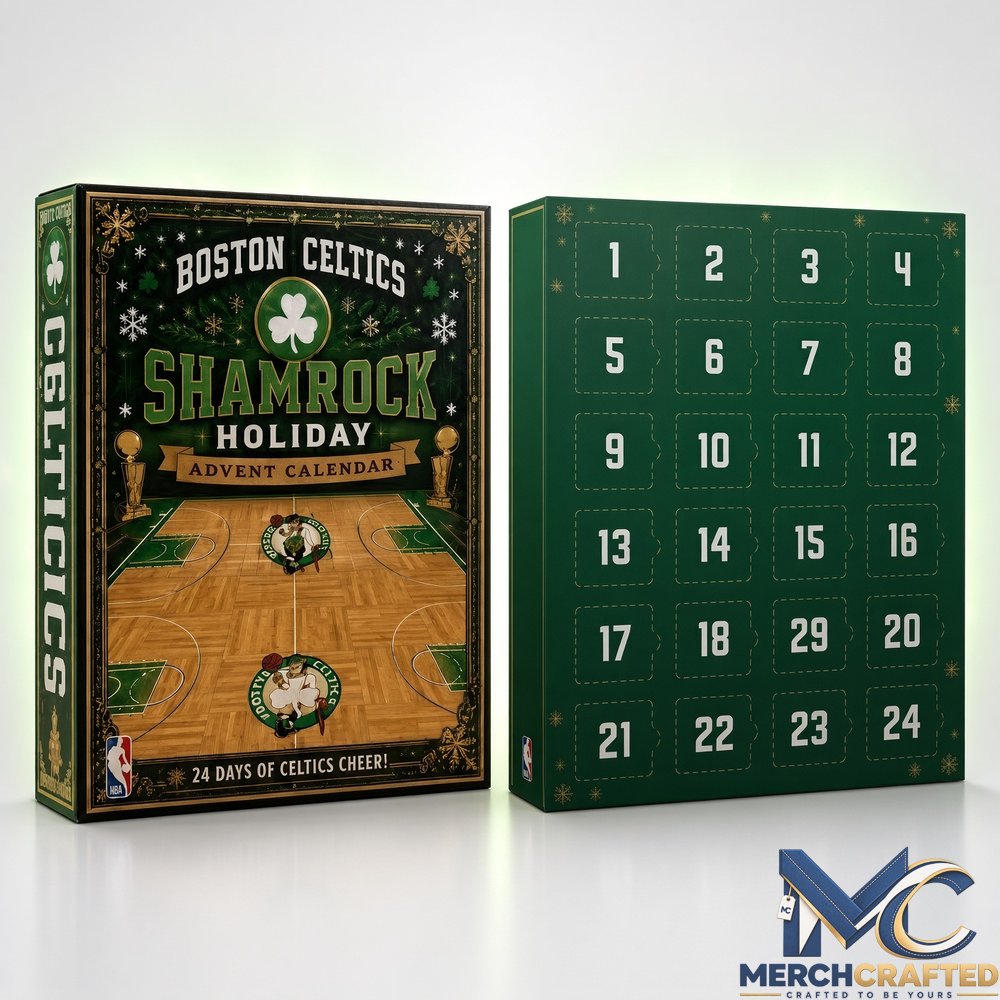 Boston Celtics x Shamrock Holiday Advent Calendar 2026  24 Days of Celtics Cheer Fan Gift