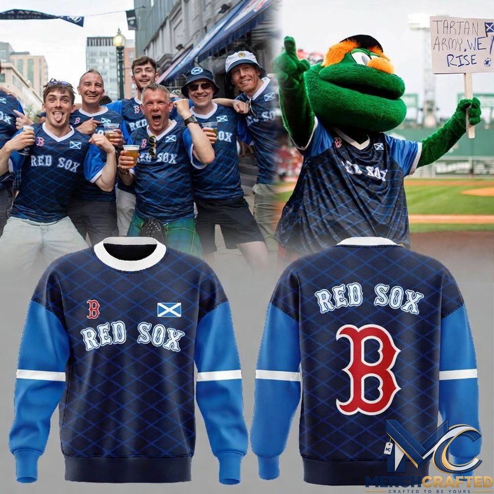 Boston Red Sox Scottish Celebration 2026 Sweatshirt