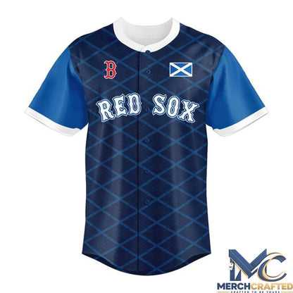 Boston Red Sox x Scottish Celebration Special Baseball Jersey