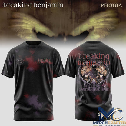 Breaking Benjamin Phobia 20 Years T-Shirt 2026 Fall Tour Band Merch Tee