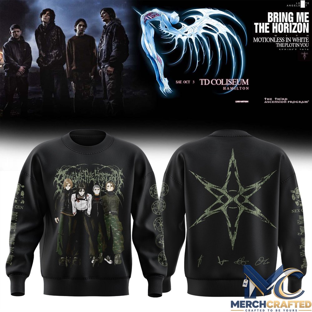 Bring Me the Horizon Limited signed Sweatshirt