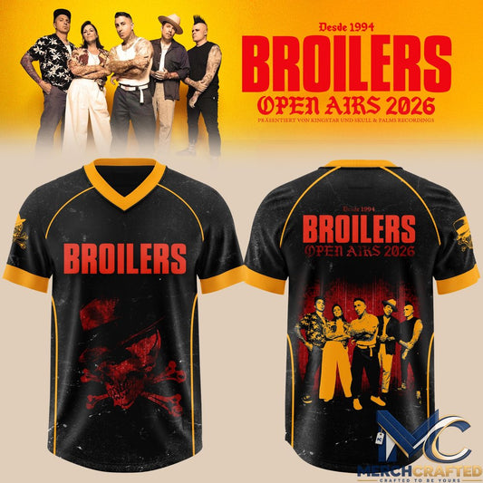 Broilers Open Airs 2026 Football Jersey