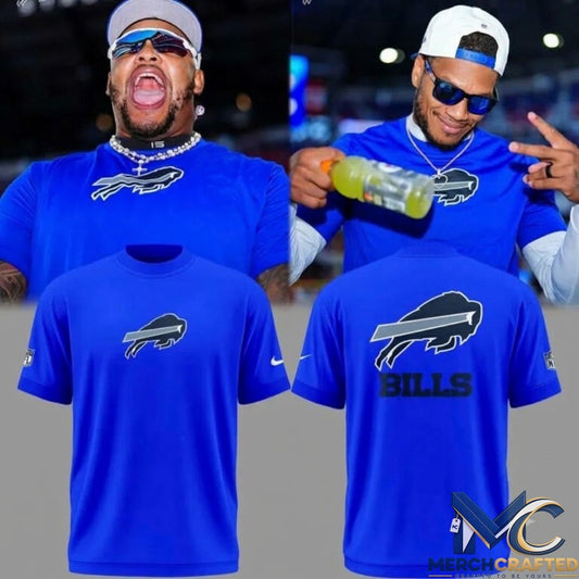 Buffalo Bills 2026 Logo Royal Blue T-Shirt