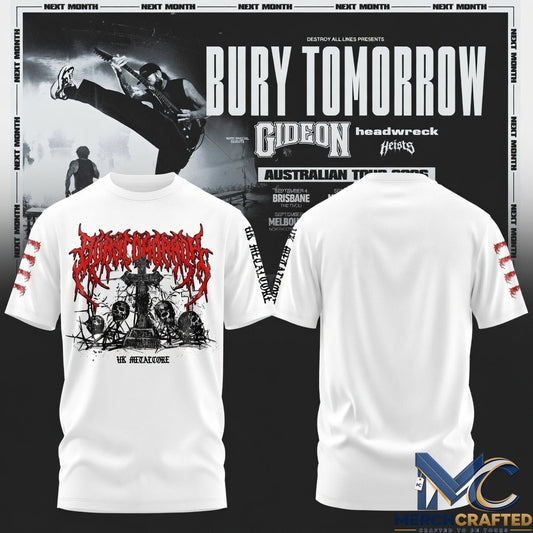 Bury Tomorrow – ‘Will You Haunt Me’ Australian Tour 2026 T-Shirt