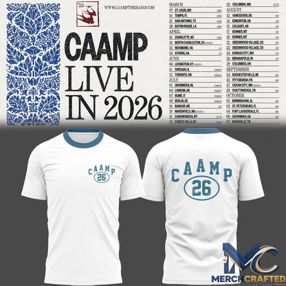 Caamp Live in 2026 Shirt