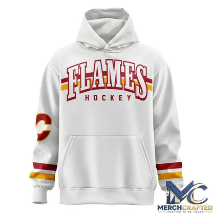 Calgary Flames Retro Logo Limited Edition 2026 Hockey Hoodie