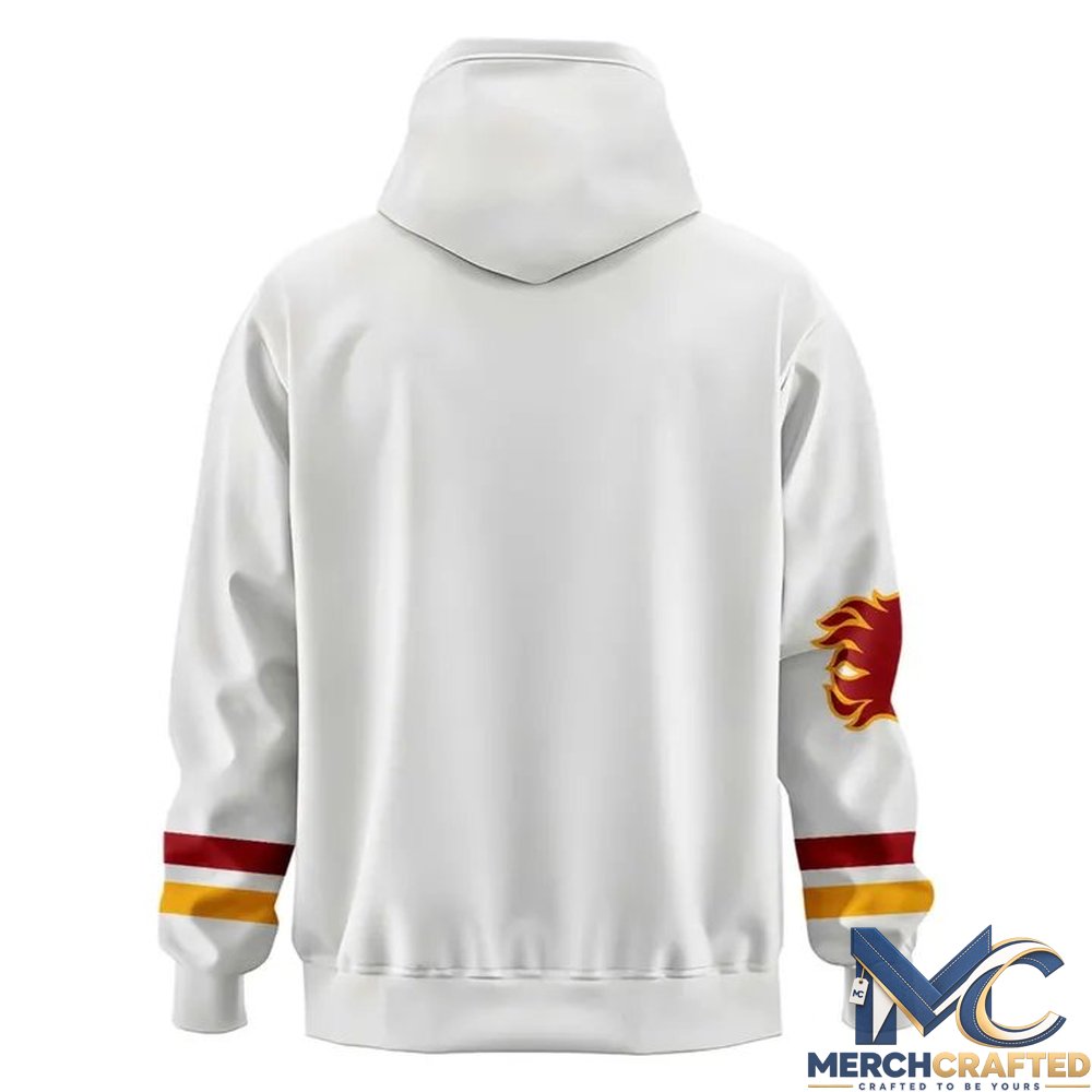 Calgary Flames Retro Logo Limited Edition 2026 Hockey Hoodie
