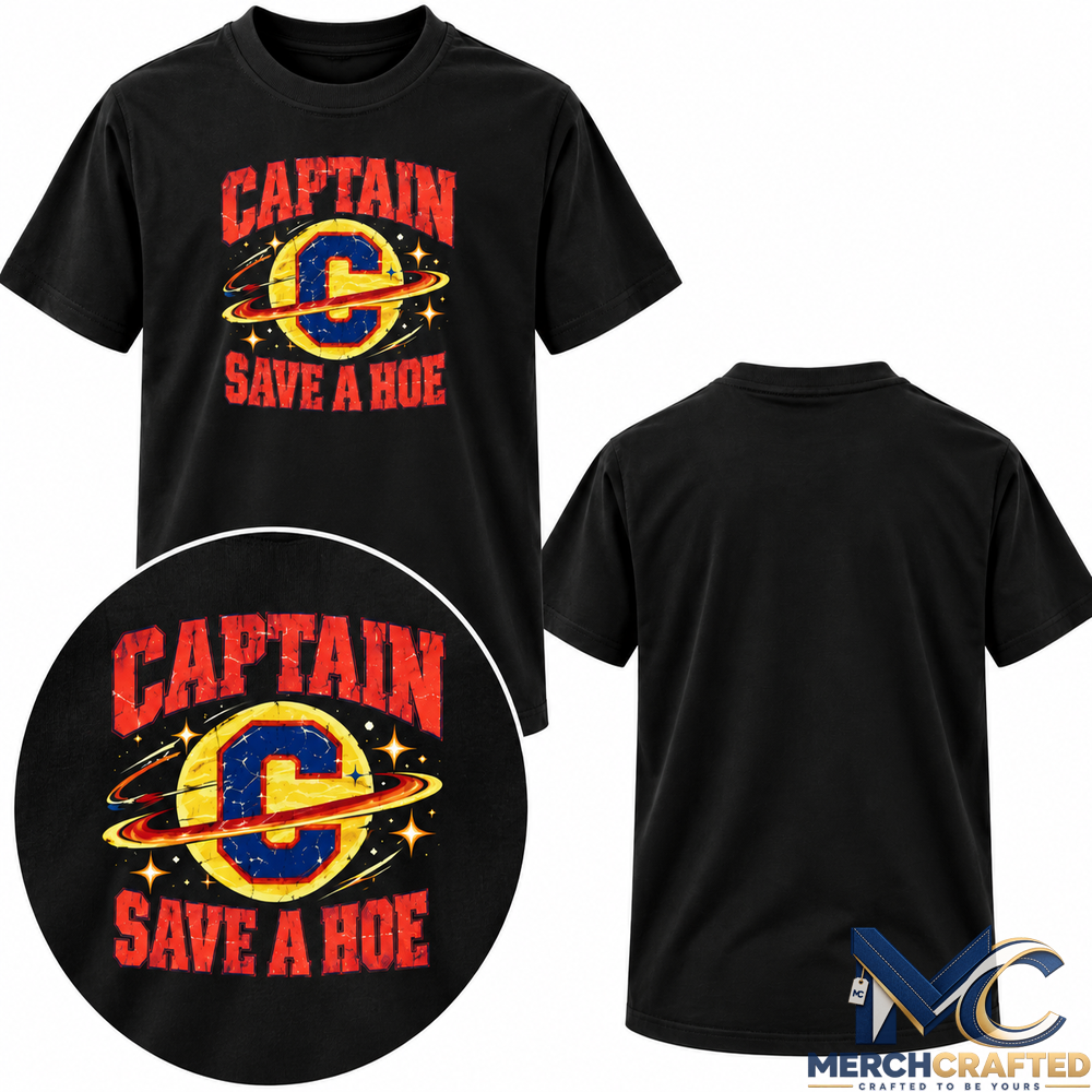 Captain Save A Hoe Retro Halloween T Shirt