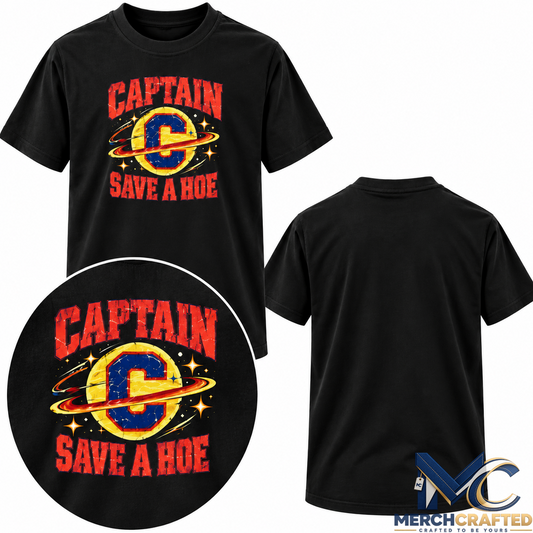 Captain Save A Hoe Retro Halloween T Shirt