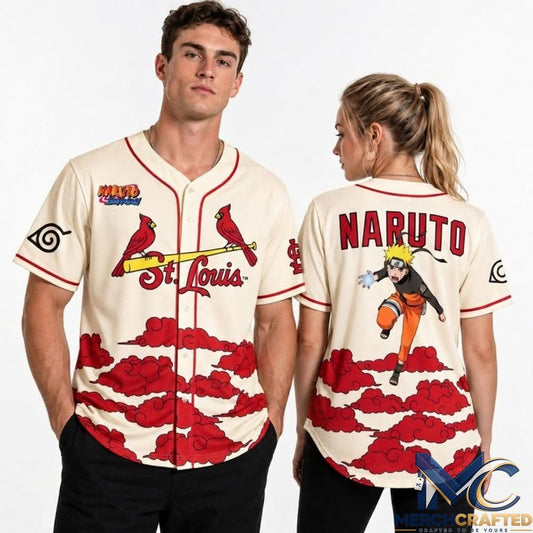 Cardinals Naruto Night Baseball Jersey