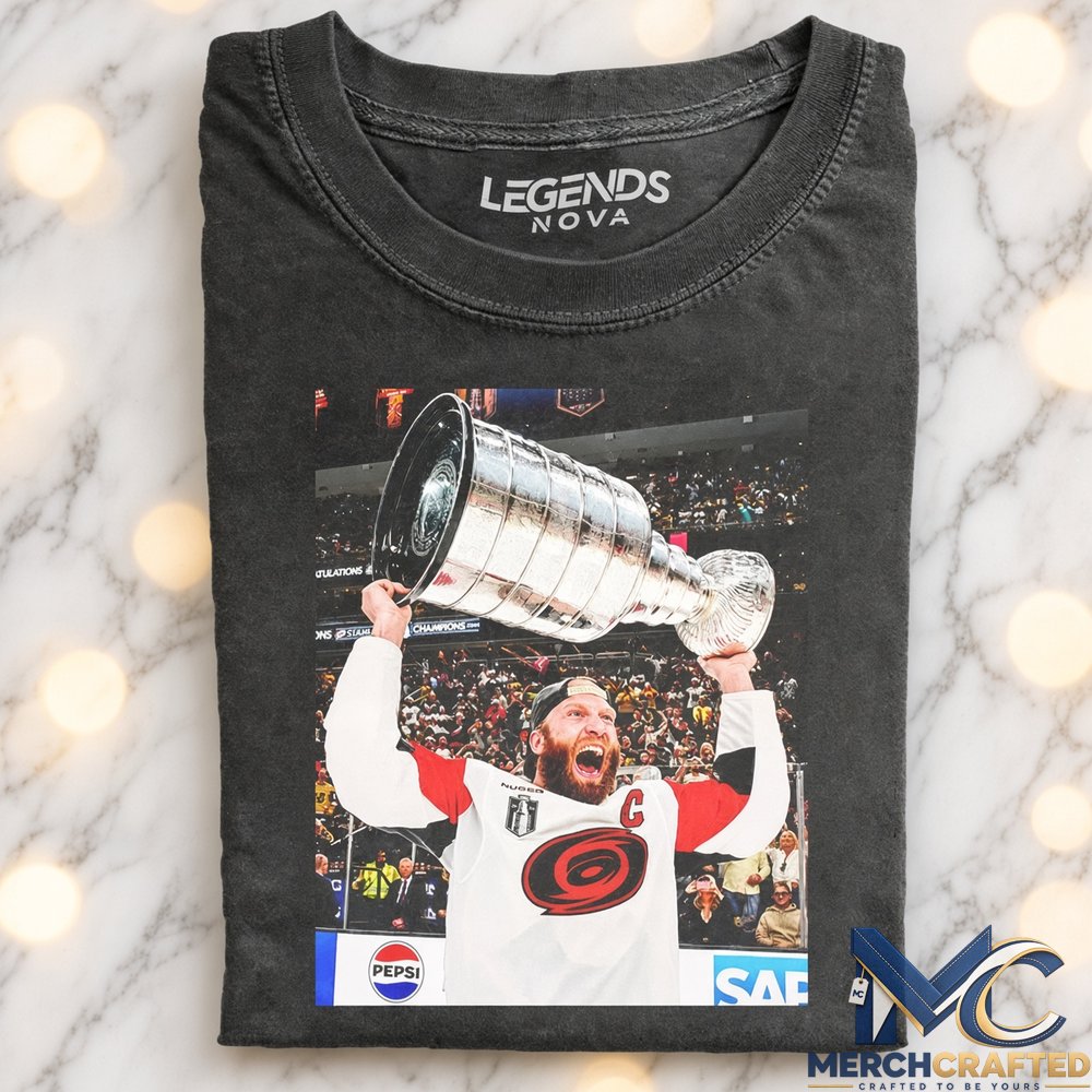 Carolina Hurricanes x Jordan Staal Lifting 2026 Stanley Cup T-Shirt