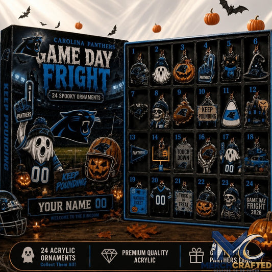 Carolina Panthers x NFL Halloween 2026 Blind Box Advent Calendar Game Day Fright