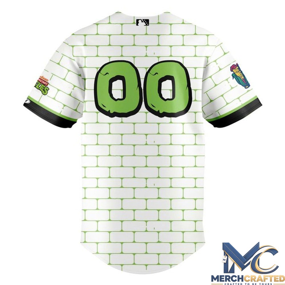 Cedar Rapids Kernels 2026 TMNT Specialty Baseball Jersey