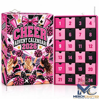Cheerleading Spirit 2026 Holiday Countdown Advent Calendar