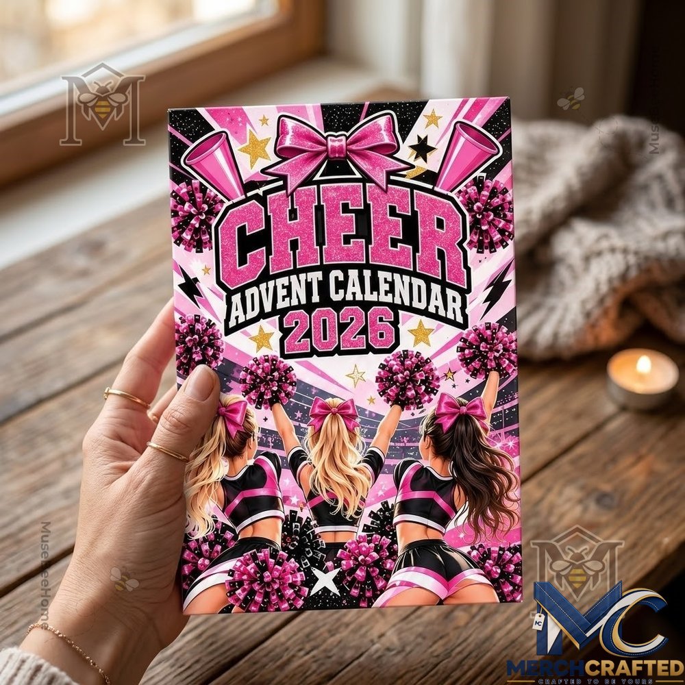 Cheerleading Spirit 2026 Holiday Countdown Advent Calendar