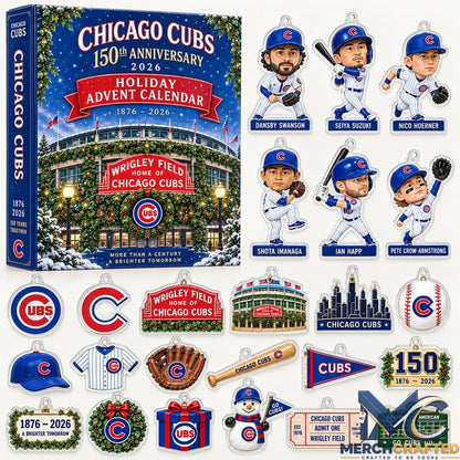 Chicago Cubs 150th Anniversary Advent Calendar 2026