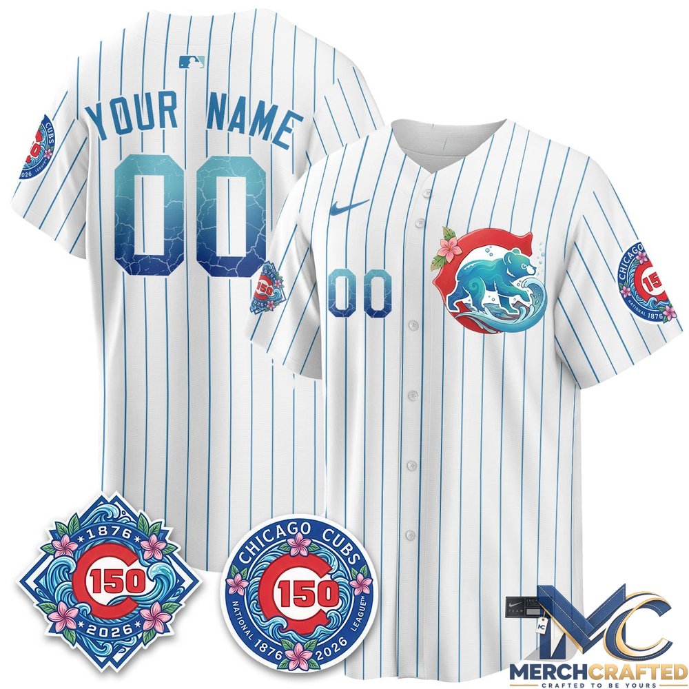 Chicago Cubs 2026 Aloha Spirit Vapor Limited Custom Baseball Jersey
