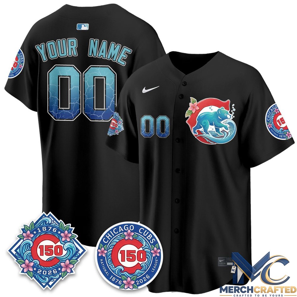 Chicago Cubs 2026 Aloha Spirit Vapor Limited Custom Baseball Jersey